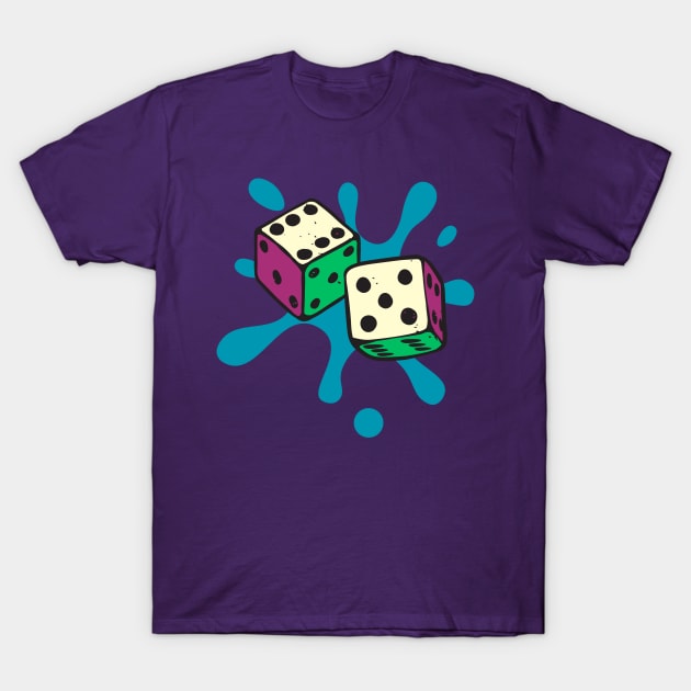 Lucky Roller T-Shirt by KramerArt